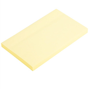 Giấy nhắn Deli, 76×126mm, 3''×5'' 100 tờ, Vàng - 1 tệp - EA00552