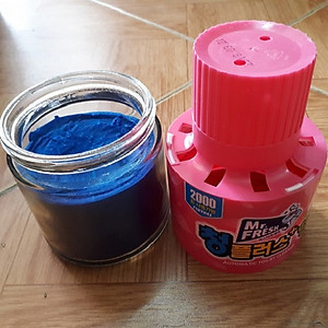 Combo 2 chai tẩy diệt khuẩn bồn cầu, toilet hương hoa ly Mr.Fresh Korea 180g