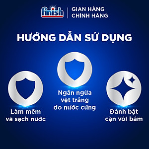 Muối Rửa Chén Bát Finish Salt - Bịch 1KG