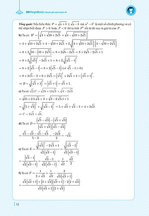 Sách Chinh Phục Luyện Thi Vào 10 Môn Toán Theo Chủ Đề