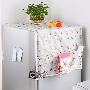 Bộ 2 tấm phủ tủ lạnh Có Túi 2 Bên GROFA - Giao mẫu ngẫu nhiên