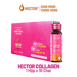 Nước Nấm Đông Trùng Hạ Thảo HECTOR Collagen bổ sung collagen, hỗ trợ làm đẹp da