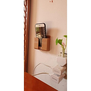 Kệ Dán Tường Để Remote, Đồ Dùng/ Giá Đỡ Sạc Điện Thoại