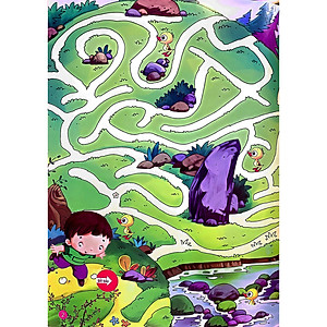 Trò Chơi Mê Cung - Thử Tài Quan Sát (Sách Bản Quyền) (2-8 Tuổi)