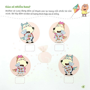 Sách Wolfoo Khám Phá Số Đếm