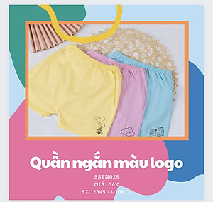 Quần ngắn sơ sinh Chất Cotton Mềm Cho Bé BB46