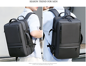 Balo nam thông minh đa năng thời trang cao cấp 17"