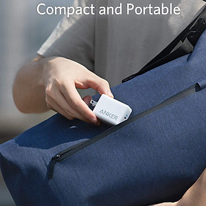 Adapter Sạc Anker 1 cổng 65W Hỗ Trợ Sạc Nhanh PIQ 3.0 PowerPort III Pod Lite - A2718 - Hàng chính hãng