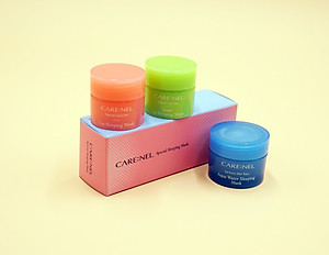 Combo 3 mặt nạ ngủ môi và da Care:nel Sleeping Mask 50g