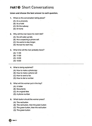 Developing Skills For The Toeic Test