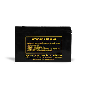 Ắc quy UPS JP PA 12-7.2 | 12V - 7,2Ah