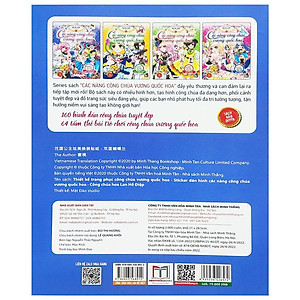 Các Nàng Công Chúa Vương Quốc Hoa - Sticker Dán Hình Công Chúa Hoa Lan Hồ Điệp