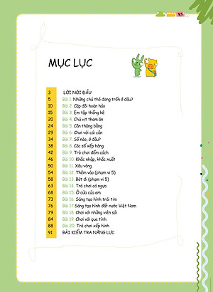 Sách POMath - Toán Tư Duy Cho Trẻ Em 4-6 Tuổi (Tập 3)