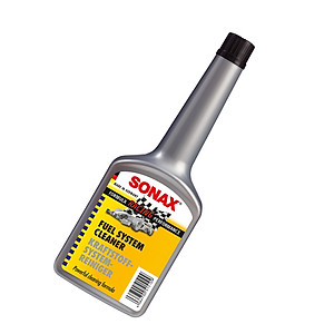 Phụ gia xăng cho ô tô Sonax 515100 250ml - tặng 1 khăn 3M màu ngẫu nhiên - làm sạch hệ thống xăng, tẩy sạch carton, kim phun, đầu xi lanh, tiết kiệm nhiên liệu