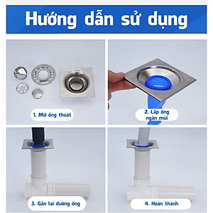 Ống Chặn Mùi Hôi Cống Chắn Côn Trùng Phi 110 114 117 125 130 141 145 150 155 159 160 Legaxi