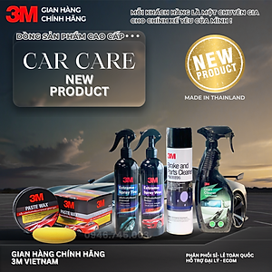 Dung Dịch Dưỡng Da nhựa nội thất Và Vỏ ( Lốp)  Xe 3M 39041A, 400ml, 6 Chai / Thùng