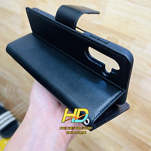 Bao Da Dạng Ví Dành Cho SamSung Galaxy A13 5G Chính Hãng Hanman có quai gài, Ngăn ví tiền, ngăn đựng thẻ - Hàng Chính Hãng