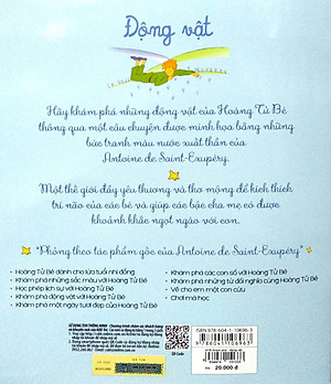 Sách Khám Phá Các Động Vật Với Hoàng Tử Bé