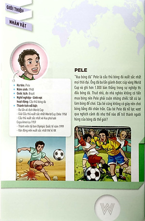 WHO? Chuyện Kể Về Danh Nhân Thế Giới: Pele (Tái Bản 2023)