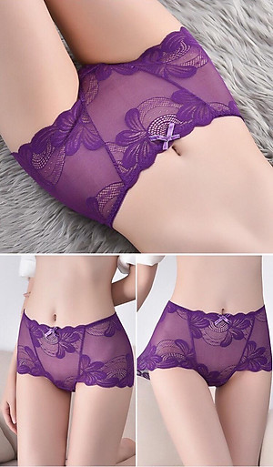 Combo 5 Quần Lót Nữ Ren Hoa Cao Cấp Gợi Cảm