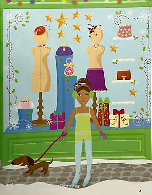 Sách Dán Hình Sáng Tạo Trang Phục Búp Bê - Giáng Sinh Hạnh Phúc