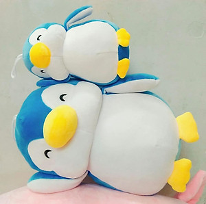 Gấu Bông Chim Cánh Cụt Siêu Mềm Mịn Dễ Thương Cho Bé (20cm--->45cm) Vải Miniso 4 Chiều Co Giãn Êm Ái, Hàng Cao Cấp An Toàn Cho Trẻ Nhỏ