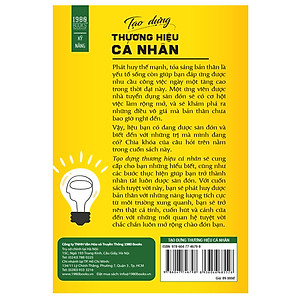Sách Tạo Dựng Thương Hiệu Cá Nhân