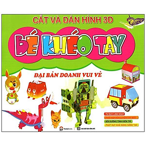 Cắt Và Dán  Hình 3D - Bé Khéo Tay - Đại Bản Doanh Vui Vẻ