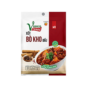 Combo 3 gói Xốt Bò Kho Dầu Việt Ấn 18gr (18gr/gói)