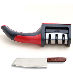 Dụng Cụ Mài Dao Kéo TOKDODO Đa Năng 3 Ngăn