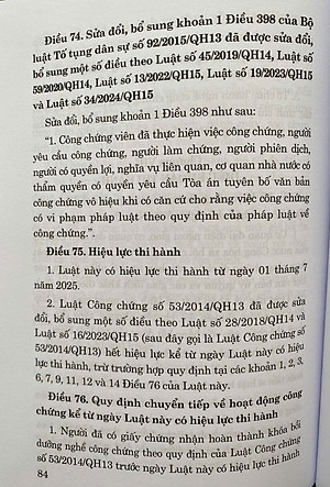 Luật Công Chứng Năm 2024