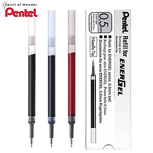 Ruột Bút Ký Nhật Bản Pentel LRN5 | Ngòi 0.5mm | Ngòi Bút Pentel Energel Chính Hãng | 3 Màu Mực