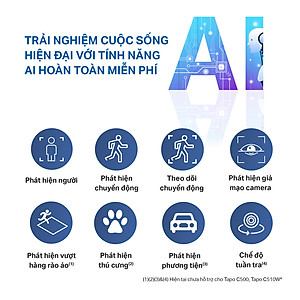 Camera WiFi TP-Link Tapo C510W / C520WS An Ninh Quay/Quét 360 Độ, Chống Nước - Hàng Chính Hãng