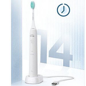 Bàn chải đánh răng điện thương hiệu cao cấp Philips Sonicare HX2431 - 30.000 lần rung mỗi phút - HÀNG NHẬP KHẨU