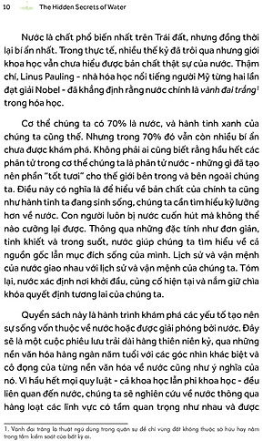 Sách Bí Ẩn Của Nước - Sự Kỳ Diệu Của Nước Sống