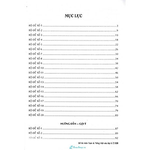 Đề Thi Môn Toán Và Tiếng Việt Vào Lớp 6 (HA-MK)