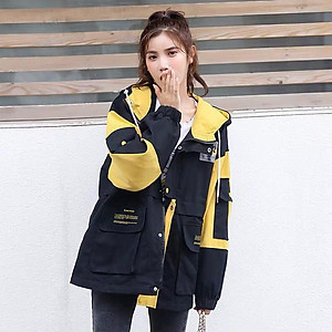 ÁO KHOÁC KAKI NỮ FORM RỘNG 