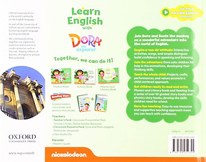 Sách Learn English with Dora the Explorer 3 Activity Book