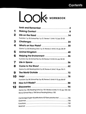 Look 5: Workbook With Online Practice