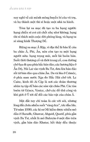 Sách Bán Đảo Ả Rập: Tinh Thần Hồi Giáo Và Thảm Kịch Dầu Mỏ