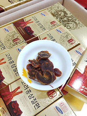 Hồng sâm Hàn Quốc thái lát