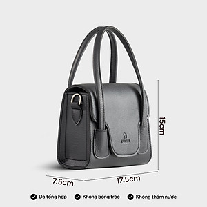 Túi Yuumy ( Thời trang nữ nắp gập cách điệu - Túi đeo chéo da Seasand YN227 )