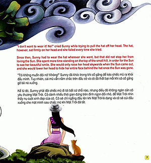 Sách Những Câu Chuyện Thú Vị Giáo Dục Trẻ - Câu Chuyện Về Làng Hoa Hướng Dương (Song Ngữ Anh - Việt)