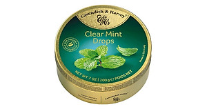 Kẹo C&H Clear Mint Drops 200g 