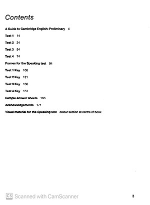 Cambridge Preliminary English Test 7 Student's Book with Answers Reprint Edition