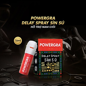 Xịt vệ sinh nam giới Powergra SINSU - Chai 12ml