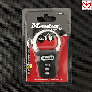 Ổ khóa số Master Lock 1550 DCOL móc càng cua dùng khóa vali ba lô hành lý - MSOFT