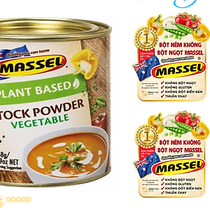 Hạt nêm rau củ Massel Úc 100% từ rau củ thảo mộc bảo vệ sức khỏe, dành cho ăn chay, ăn mặn, ăn kiêng và cho bé ăn dặm - QuaTangMe Extaste