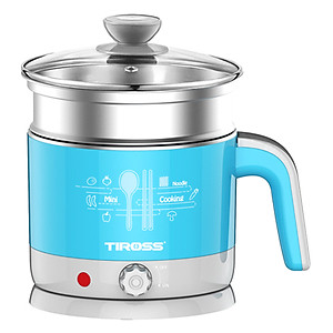 Ấm Nấu Đa Năng Tiross TS1366 (1.2L) - Hàng chính hãng