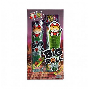 Hộp 6 gói Snack rong biển Tao Kae Noi Big Roll vị Thị nướng (3,6g)